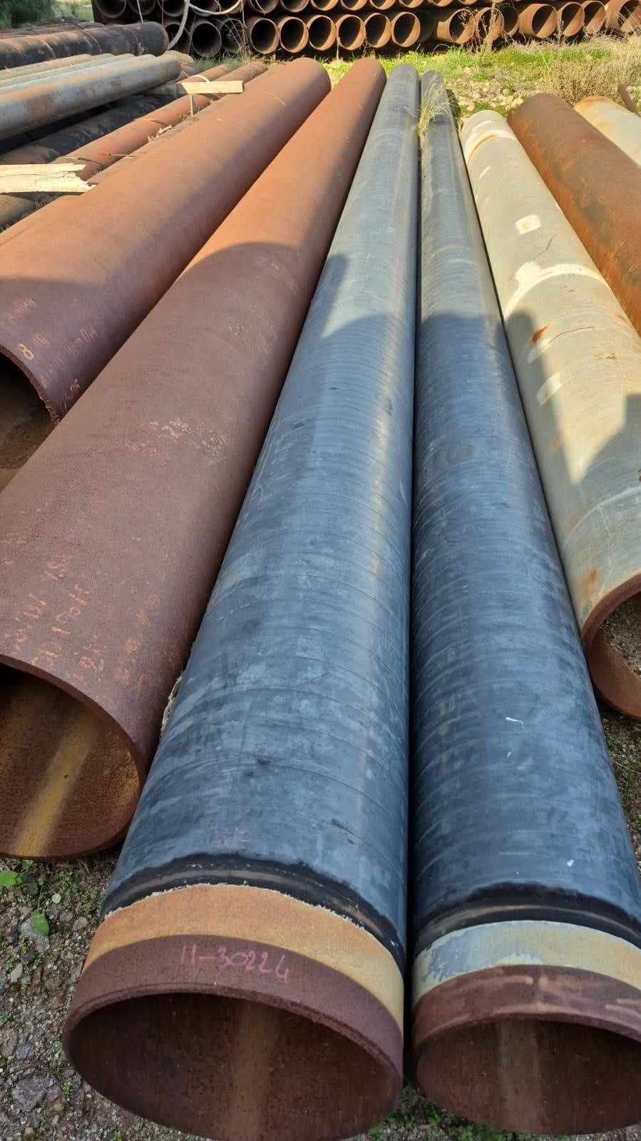 PIPE U/G-16"-ASTM A106 Gr. B SMLS COATED AND WRAPPED ASME B36.10M -SCH. 30