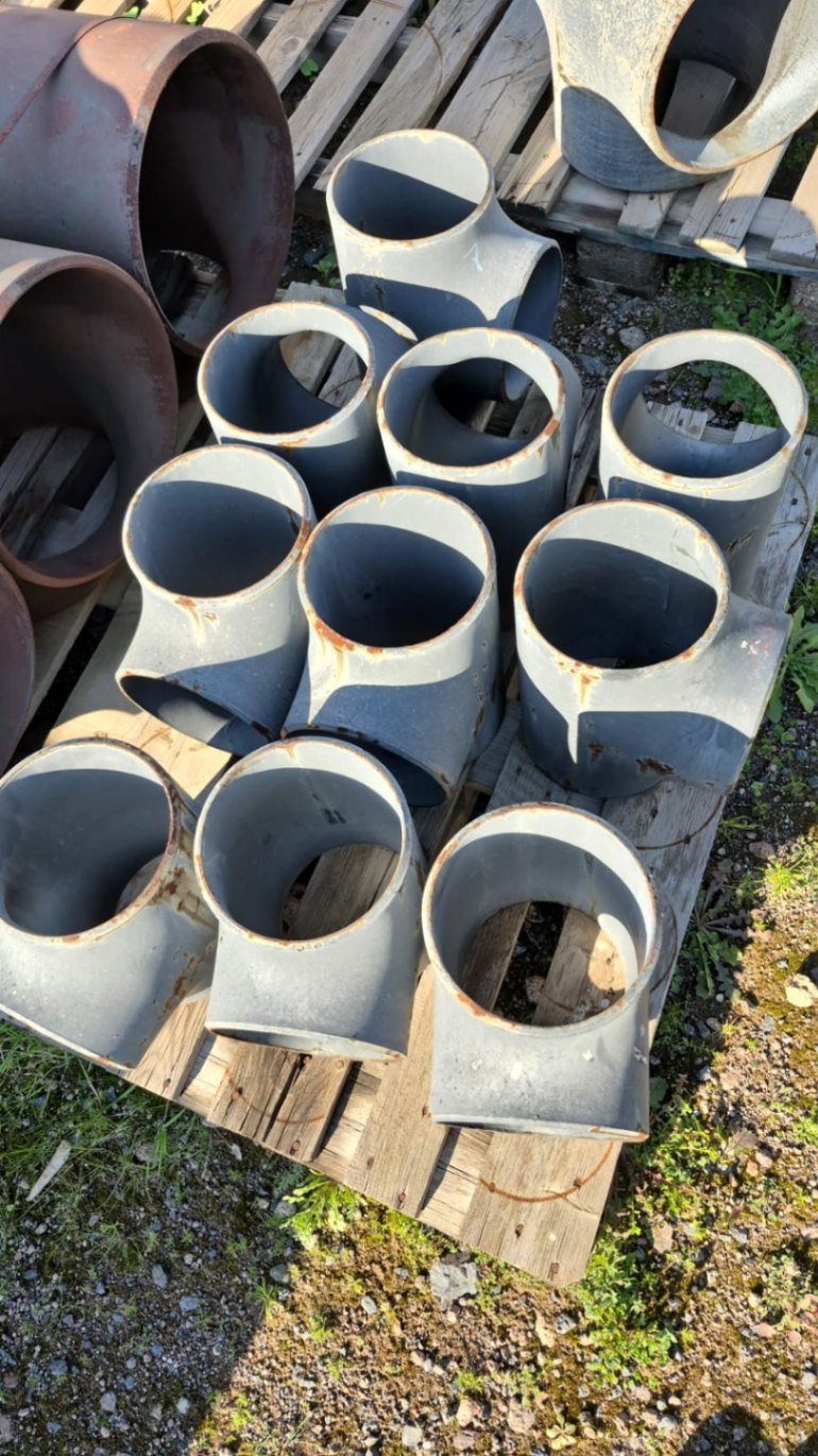 EQUAL TEE-8"-ASTM A234 WPB TEE ASME B16.9 SMLS B.W.